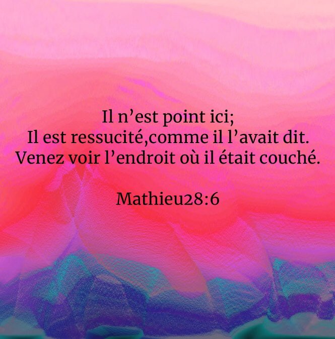 nessa7353's tweet photo. Joyeuses Pâques à tous😘
Jésus est ressuscité 🙏🏾
Même la mort n’a pas le retenir

#happyeaster#joyeusespâques#restezchesvous#stayhome#staysafe#jesuslord# https://t.co/1NEuH19JoU