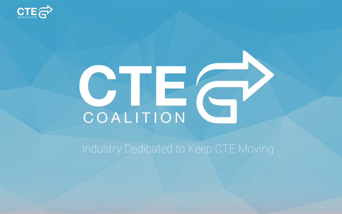 SkillsUSA's tweet image. The CTE Coalition provides the resources necessary to keep your CTE programs moving forward in these unprecedented times with schools temporarily closed to students. Find #virtuallearning resources from industry leaders by visiting ctecoalition.com.