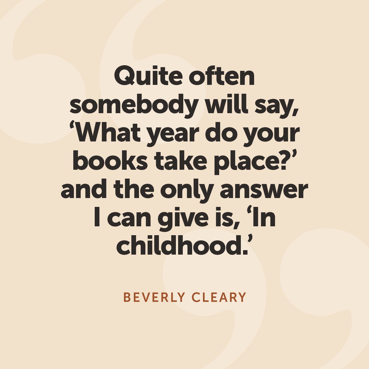 L❤ved these books growing up!! Ramona and Ralph were my favorite characters 😍 Happy 104th Birthday #beverlyclearly