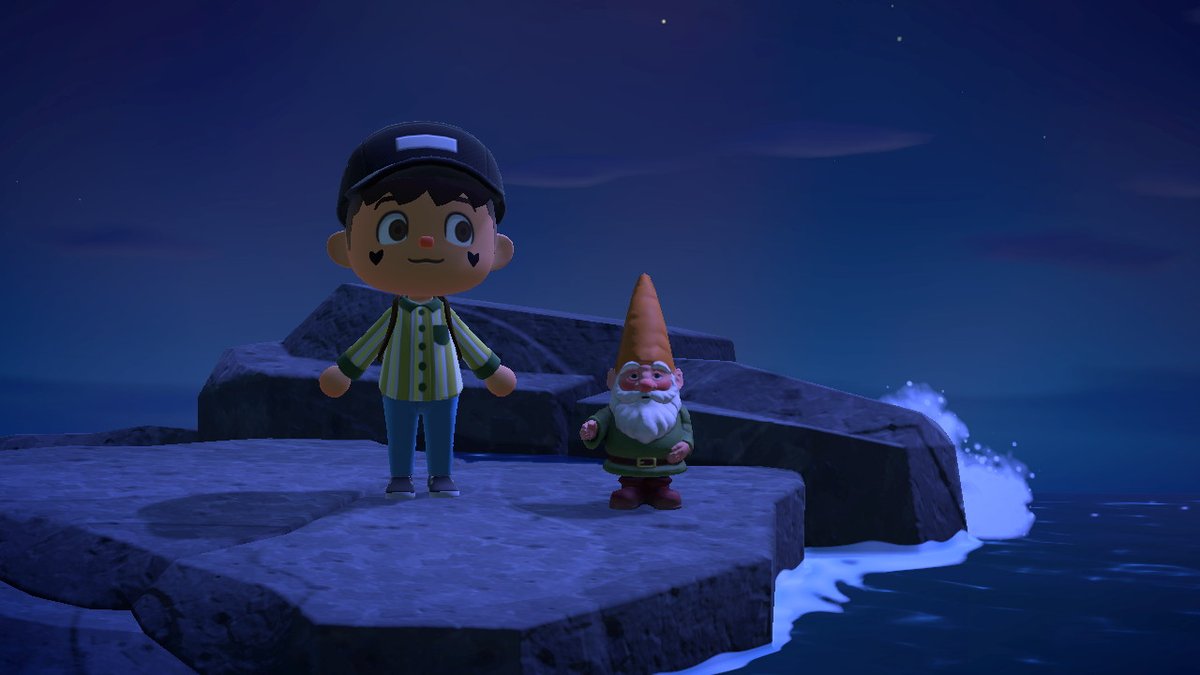 ekkohorizons's tweet photo. my gnome protects the seas #AnimalCrossing #ACNH #NintendoSwitch https://t.co/ypyuZcdn6b