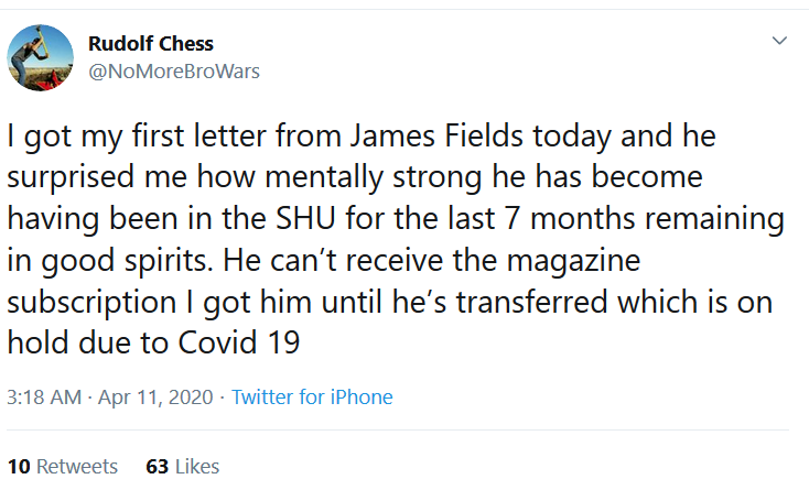 ...and James Alex Fields. (William Planer is is Rudolf Chess on Twitter)