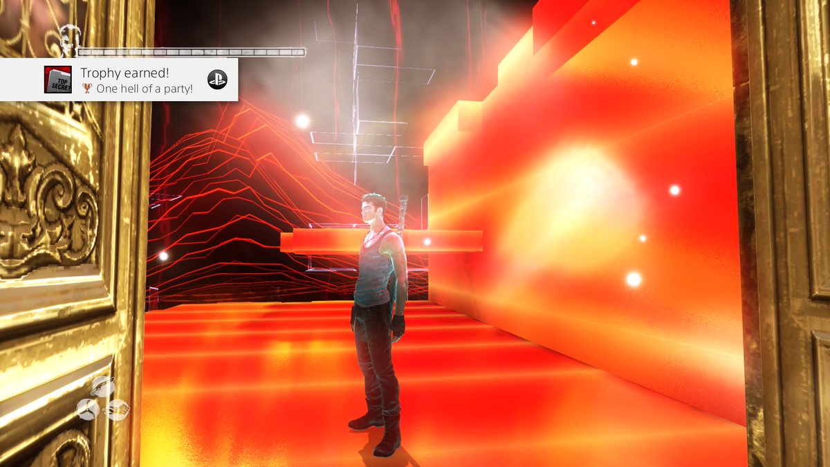 Hyde323's tweet photo. #PS4share all secrets found! #onehellofaparty #DMC #devilmaycry #dante #gamer https://t.co/H3eNkHs3lL