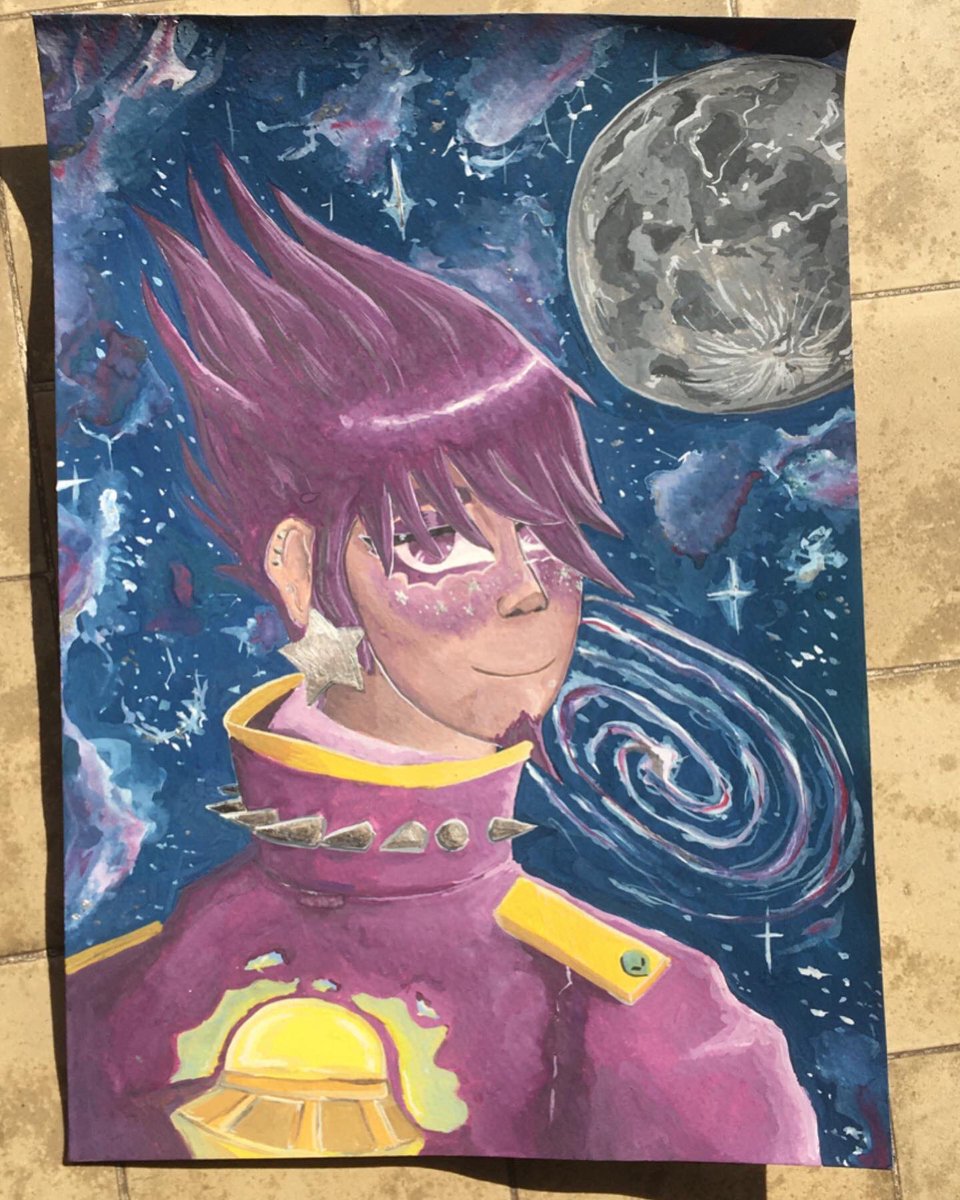 snoowva's tweet photo. HBD LUMINARY OF THE STARS! #kaitomomota #momotakaito #danganronpav3 https://t.co/AE40agswoX