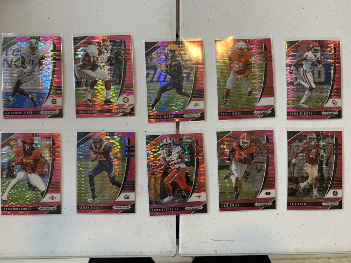 Vets pink PRIZMs $2 each  @HobbyConnector  @OnReplin