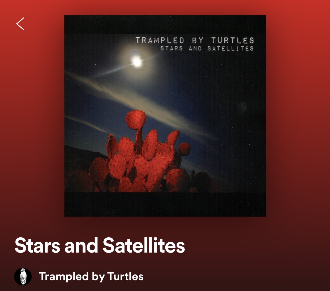 STARS AND SATELLITES IS BASICALLY THE BEST ALBUM OF ALL TIME.