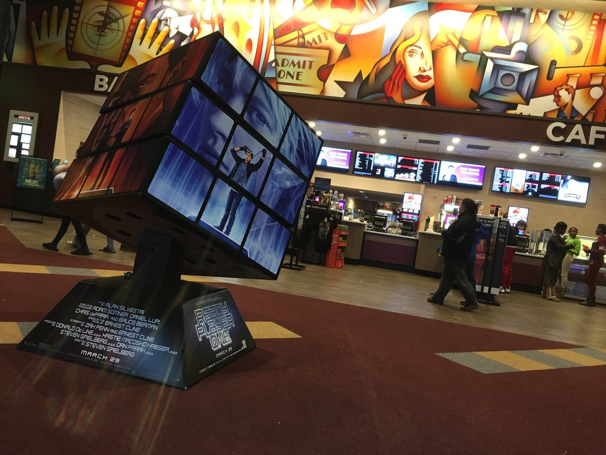 Here’s the Cinemark Western Hills in Cincinnati – I know it’s a chain theater, but I think it has a lot of personality. It’s one of the last of the cheesy 1980s-style multiplexes.