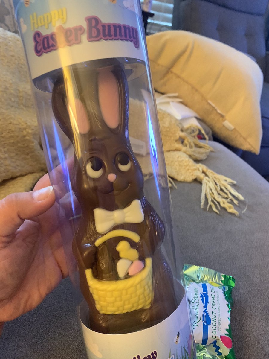 Did I buy myself the last chocolate Easter Bunny at CVS last night? Yes
