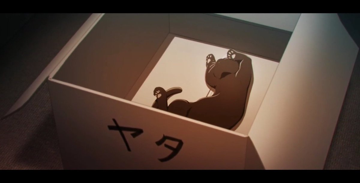 We& #39;re seeing his surroundings in monochromatic colour as he tried to shut everyone out. The only exception was whenever the cat, Yata was on screenEventually, he passed out and this lady who often took care of Yata came into the room and gave him food
