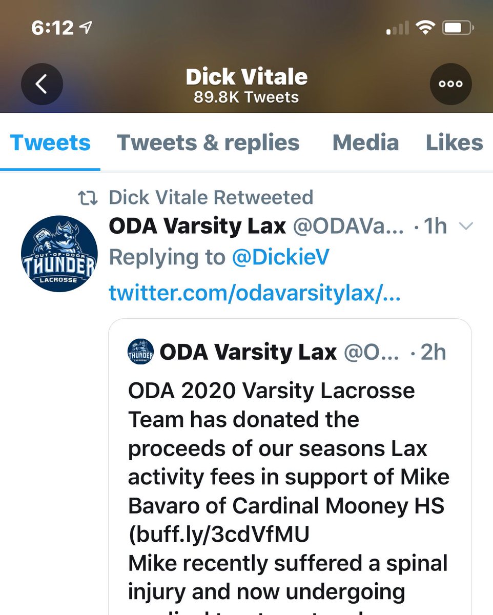 And a retweet from DickieV to 890,000 followers!
Thanks DickieV!!!
<a href="/DickieV/">Dick Vitale</a>