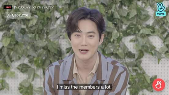 Krixxia_xx's tweet photo. JUNMYEON: I miss the members a lot. Can’t wait to have a concert and fan meeting with the members”
US TOO, WE EXO-L'S MISS YOU TOO!!😭😭 I MISS EXO SO MUCH😭😭😭
#SUHO_O2ASIS_FANMEETING
#SUHO_O2asis_EXOL_ready https://t.co/BZeSI1c0GF