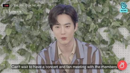 Krixxia_xx's tweet photo. JUNMYEON: I miss the members a lot. Can’t wait to have a concert and fan meeting with the members”
US TOO, WE EXO-L'S MISS YOU TOO!!😭😭 I MISS EXO SO MUCH😭😭😭
#SUHO_O2ASIS_FANMEETING
#SUHO_O2asis_EXOL_ready https://t.co/BZeSI1c0GF