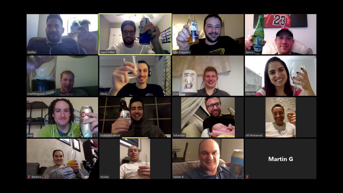 HandballClubTO's tweet image. 🍻 from HCT to you! 

We know social distancing can be tough, but another key element of our club is the social aspect. So even when we cannot practice, finding a time to connect is what makes this such a strong community. Stay safe and remember, we are in this together.