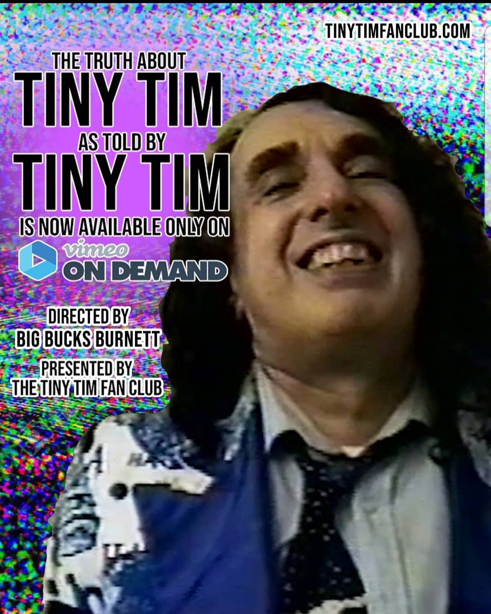 godblesstinytim's tweet photo. https://t.co/FzRBDZWoU5
#tinytim #bornonthisday #happybirthday #AprilBirthday #April #documentary #celebrityinterview #tiptoethruthetulips #bloodharvest #herbertkhaury #ukulele #singer #songwriter #godblesstinytim #youarewhatyoueat #april12 #tiptoe #livinginthesunlight #1960 https://t.co/apa2KTku2n