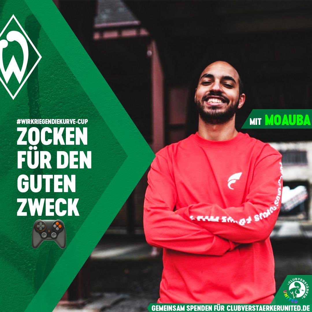 Wenn ihr Bock habt gegen mich oder andere Fußballer/Pros/YouTuber zu zocken dann macht mit 💪 Alle Einnahmen für ein guten Zweck. Gewinner bekommt natürlich auch was und macht sich ein Namen 💪

werder.de/TicketWKDKCup