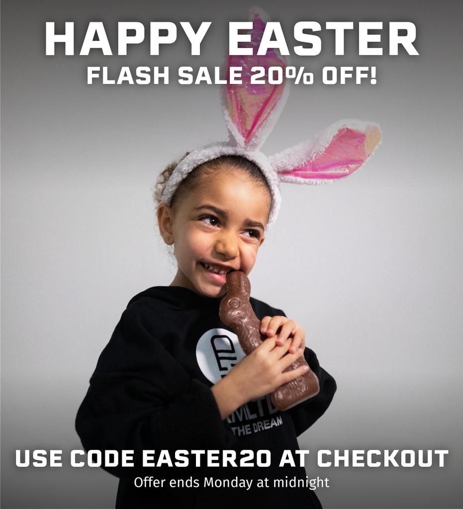 The Easter Bunny is still on duty and hooking you up with 20% off EVERYTHING! Use code EASTER20 at checkout! 🐰 TEAMLTD.com