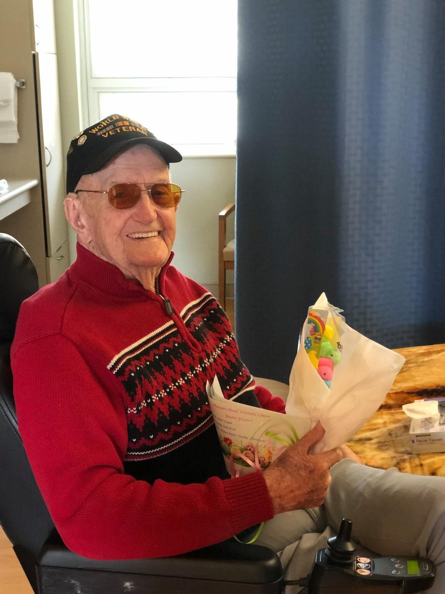 THVCpride's tweet photo. Our veterans are loving surprise Easter-grams sent from their loved ones today! ❤️🇺🇸 #LoveGetsIn #grateful https://t.co/QmztLpoBt9