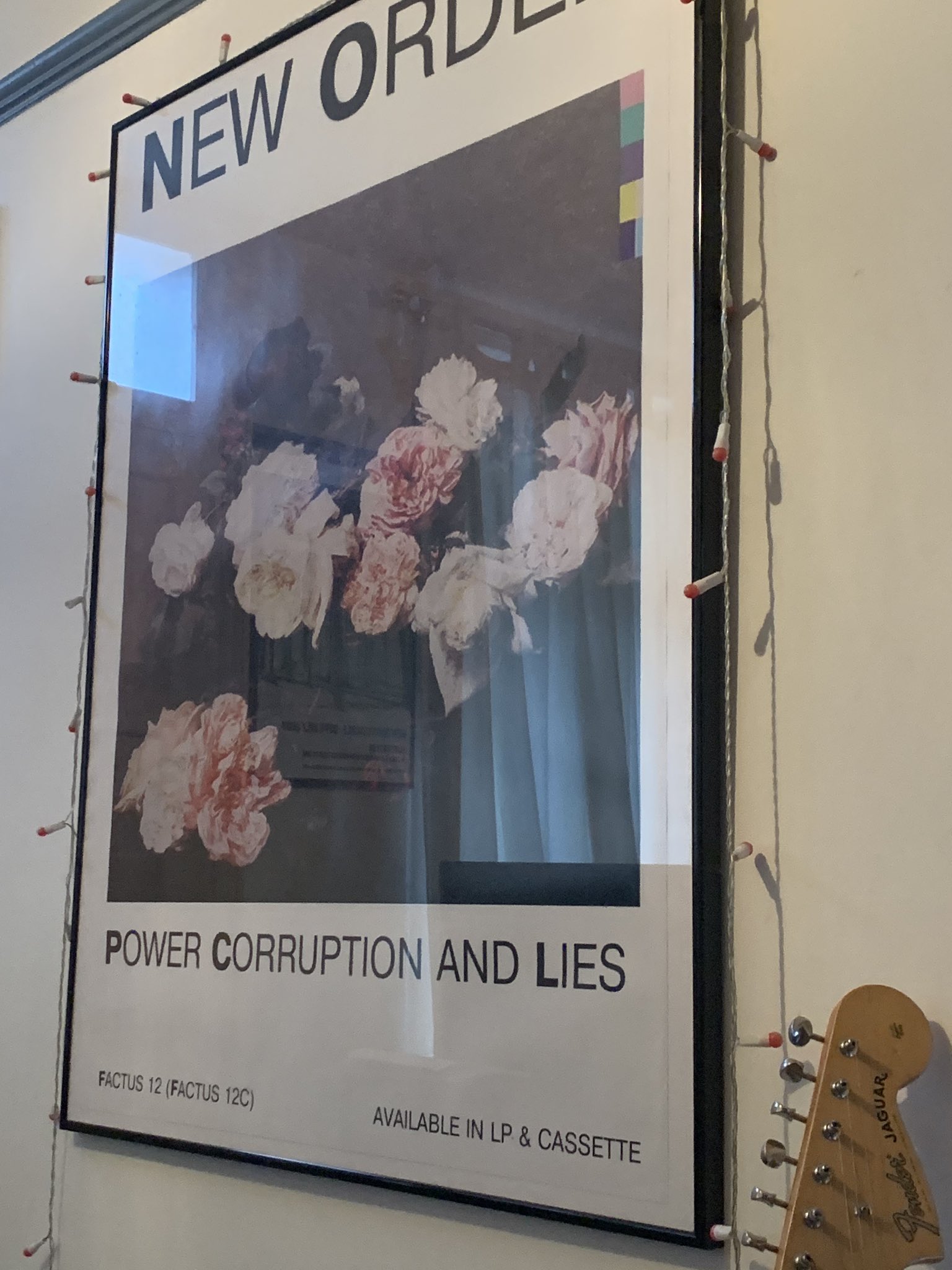 New Order Power Corruption And Lies Poster