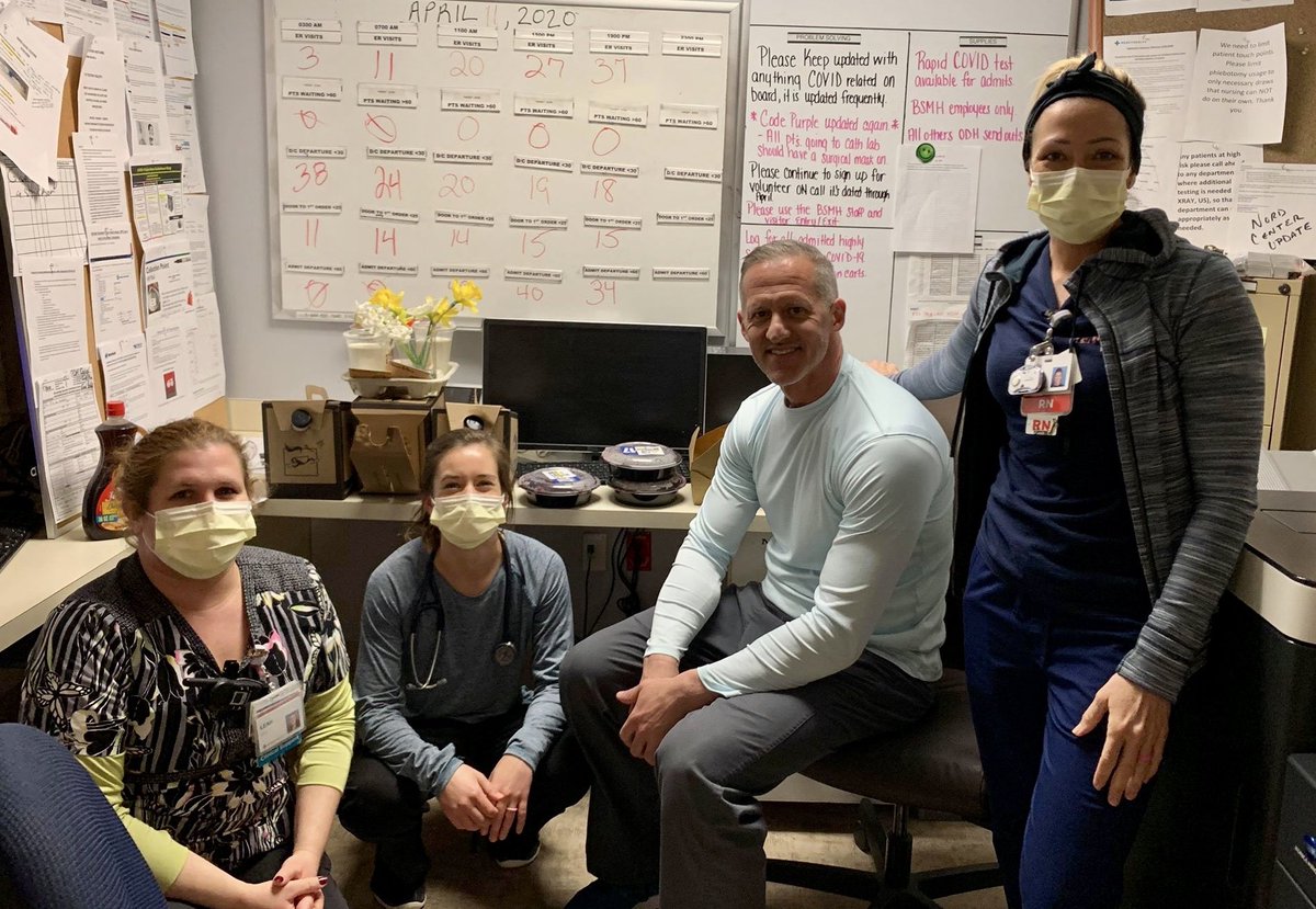 LorainFoodSpots's tweet photo. What makes a community? Support? Appreciation? Acknowledgement? How about all of this and then some?! A heartfelt “THANK YOU” to @CitizensForLCCC for taking part in our Open Tab program and sponsoring an entire nightshift in @MercyHealth - Lorain’s ER last night!! https://t.co/zkd21JX7XA