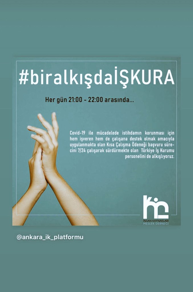 Bu zor gunlerde isverenlerimize destek olmak adina gorevimizin basindayiz #biralkışdaİŞKURA