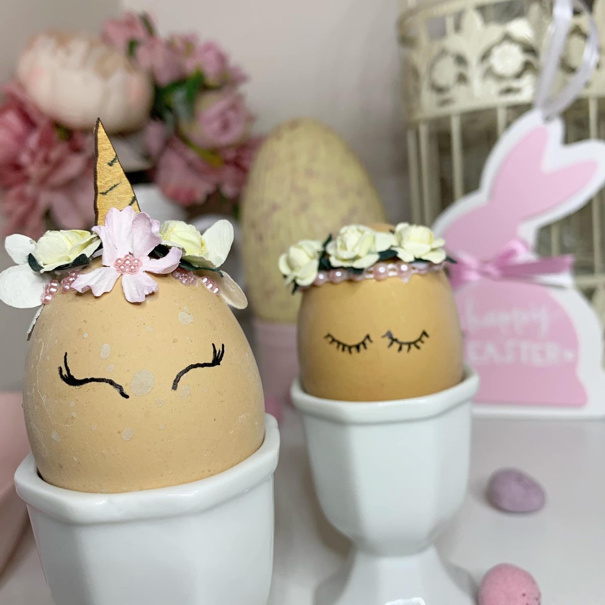 WAHdriffield's tweet photo. Wishing you all health, harmony and happiness this Easter 🌷Hoping you can find the simple joys in nature, loved ones and of course chocolate! 🍫🥚 These eggs were decorated by our amazing nursery practitioner Joanne 😍 - we can’t wait to see more of her creativity around WAH! 🌍 https://t.co/iByS9c0bYM