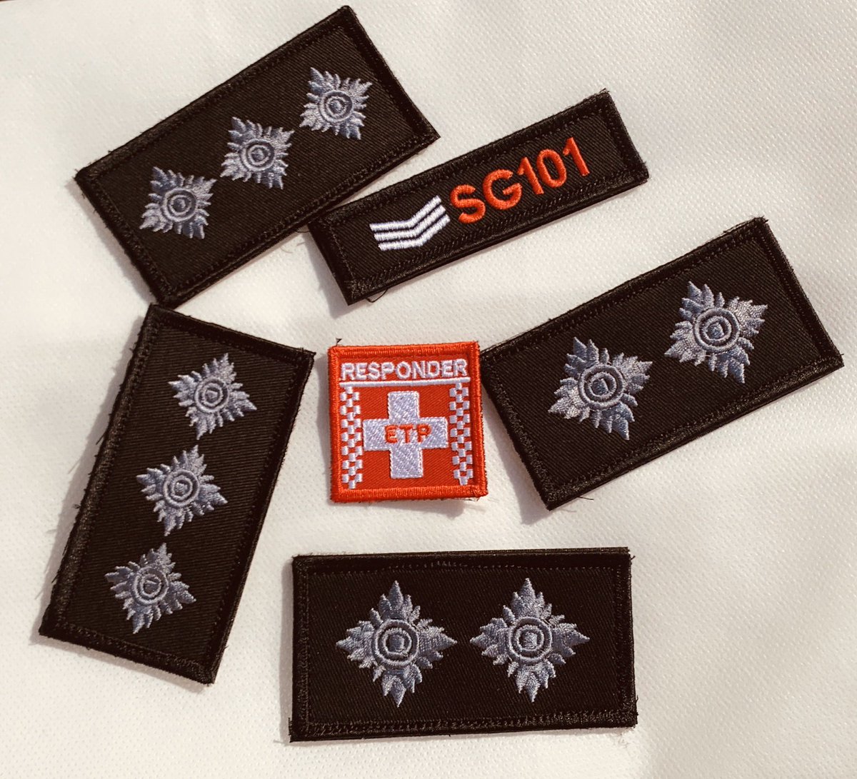 We are still working, producing badges for the services. #supporttheservices,