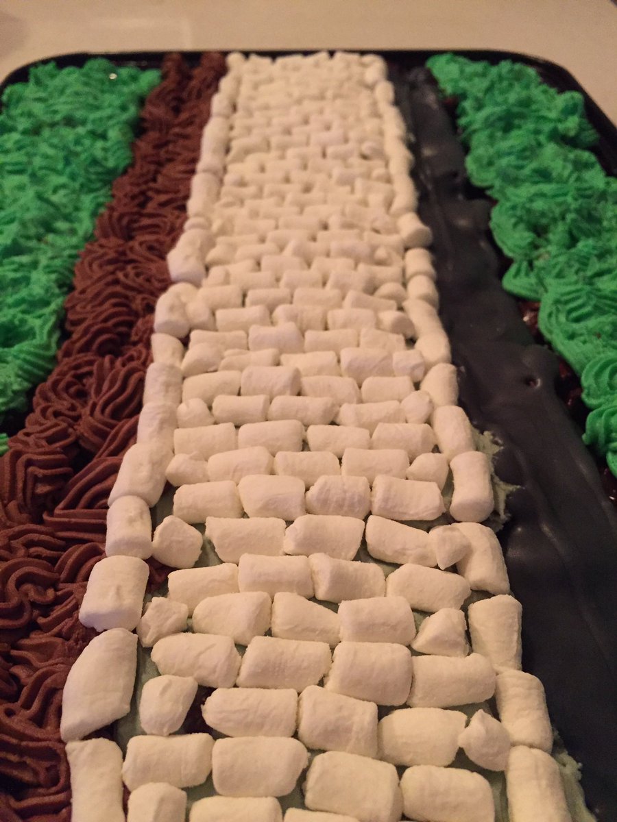 SpuriousRST's tweet photo. @A_ParisRoubaix Last years race day cake 🍰 😋 https://t.co/dweQknkPA6