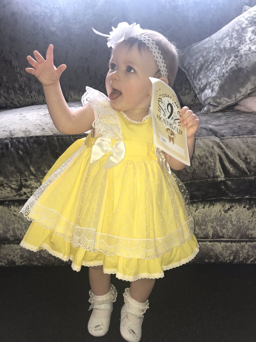 caaitsxo's tweet photo. Put them everywhere else so might aswell post them here aswell🤷‍♀️ my little angel is 9 months old today and is also her very first easter🐣🌸 https://t.co/i73saluxJG