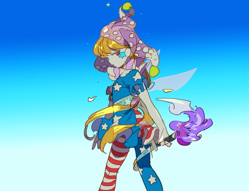 クラウンピース 「ピ 」|茶丸九のイラスト