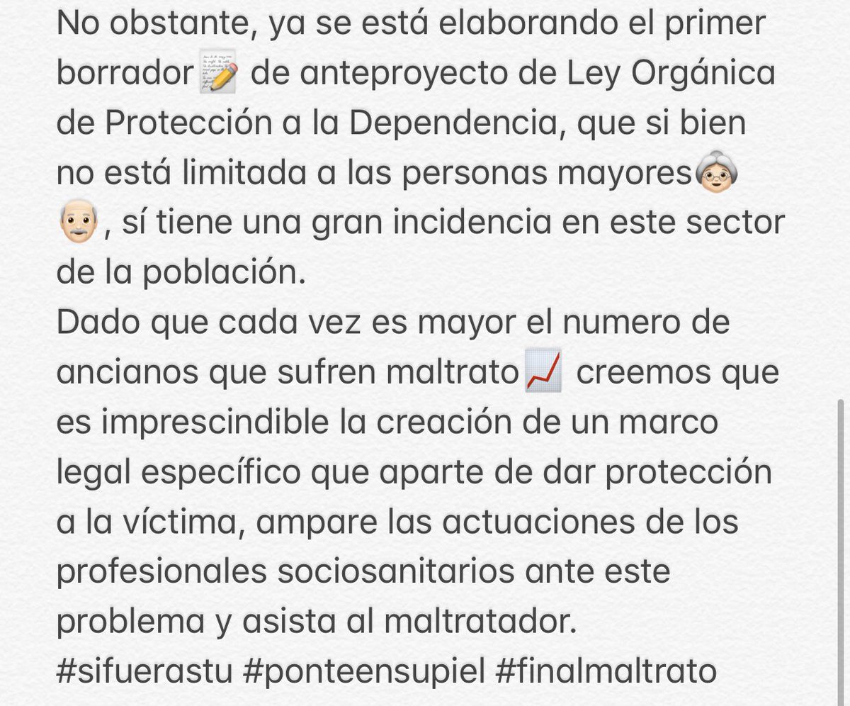 ConMaltrato's tweet photo. Buenas tardes confinad@s! En el post de hoy hablaremos sobre la legislación📃 que hoy en día ampara el maltrato al ancianoy por eso haremos alusión a la ultima curiosidad que mencionamos en el post de ayer🔙, ¿Os acordáis de cuál era? Por si alguien no se acuerda la recordaremos: https://t.co/q5tqLCHB8m