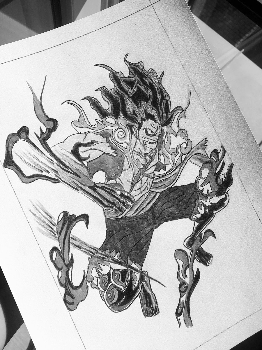 𝑩𝒐𝒂 Monkey D Luffy Gear Fourth Snakeman Onepiece Dessin 𝑩𝒐𝒂 Monkey D Luffy Gear Fourth Snakeman Onepiece Dessin
