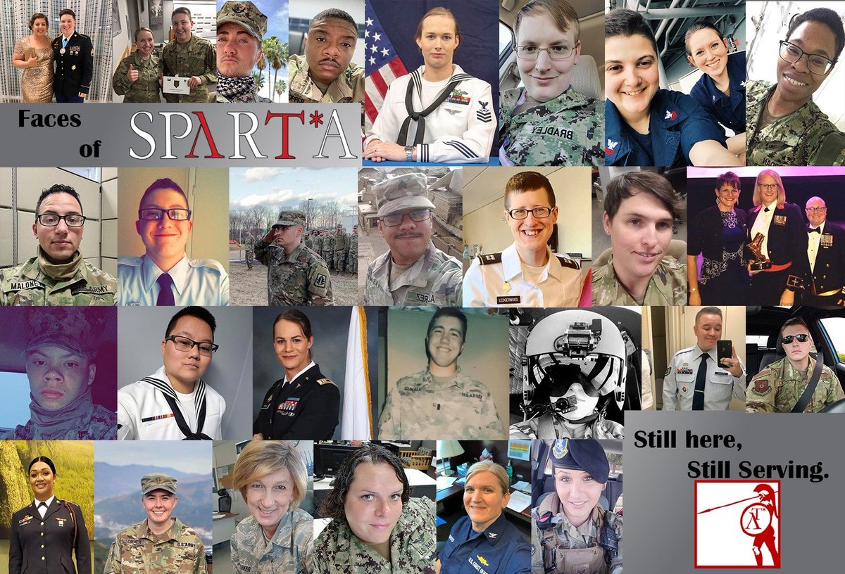 I am proud to be among the Transgender active duty service members who still honorably serve their country despite the ban. We're still here, still serving.