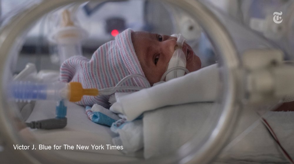 Precious had an emergency C-section the same day. Her baby, David III, was named after his father. He weighed a little over 3 and a half pounds.