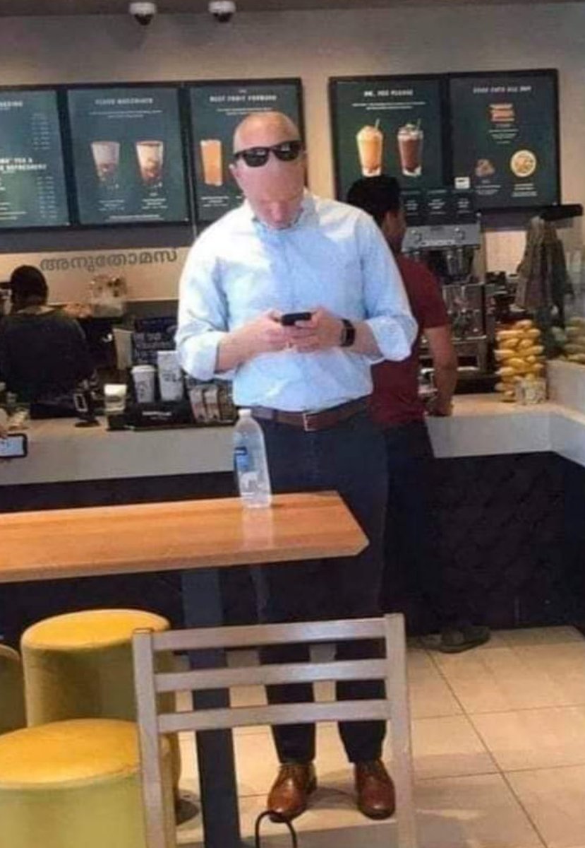 If you see this man wearing mask  Shows that you have been obsessed with COVID-19 for too long😅😆😜