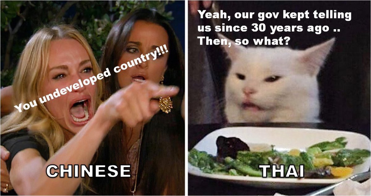 AlfredLeungKM's tweet photo. Thai memes are wonderful 
 #nnevyy https://t.co/0brGuqZX3j