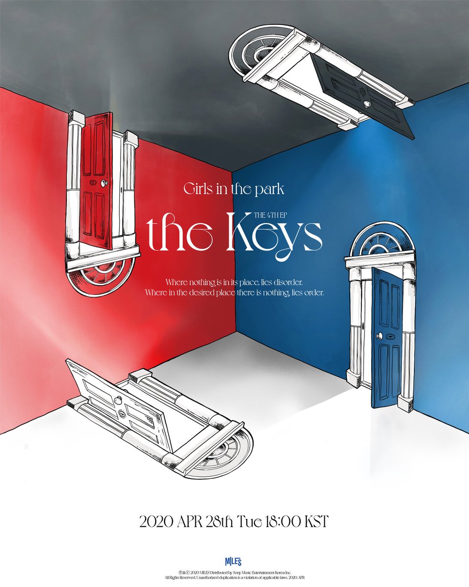 KPlantao's tweet photo. [#Info]
#GWSN libera imagem teaser anunciando seu comeback com 4th EP intitulado #The_Keys que será lançado dia 28 de Abril https://t.co/2VzQXxrpAq
