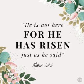 NPHSFaithClub's tweet photo. happy easter, friends! we have every reason to celebrate today, no matter the circumstances! He is risen!!!! https://t.co/VR9nVByvhg