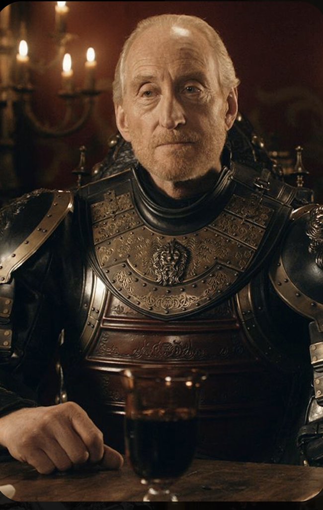 Tywin was a better ruler than Jon. Tywin’s only the villain bc he hurts characters we like. His cruelty was always for a very pragmatic reason (aside from Tyrion). The man was brilliant, ruthless and incredibly efficient.