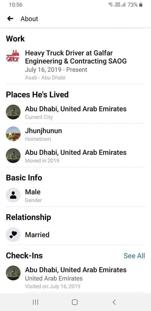 Sharik43uShaikh's tweet photo. @alnassar_kw hello sir, this guy works at Galfar Engineering in Abu Dhabi. 
Shares Islamophobic posts on Facebook blaming them for corona virus spread as a part of Muslim conspiracy.

Plz take action on him https://t.co/N97sFhnk8V