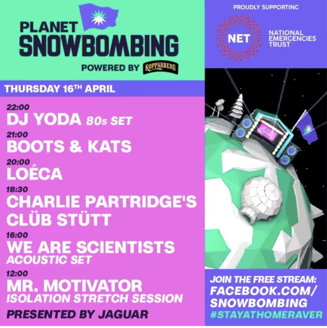 Ok it’s happening, this is not a drill. Thursday night. <a href="/Snowbombing/">Snowbombing Festival</a> Facebook page. 10pm. I’m doing an ALL 80s SET