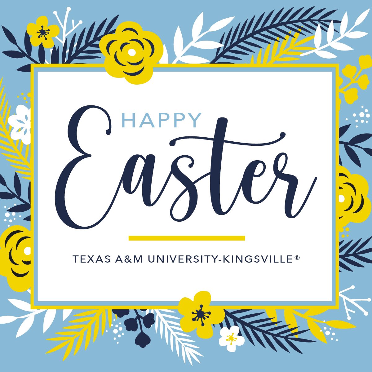 JavelinaNation's tweet photo. Happy Easter, Javelinas! https://t.co/3oqHHfxWvZ