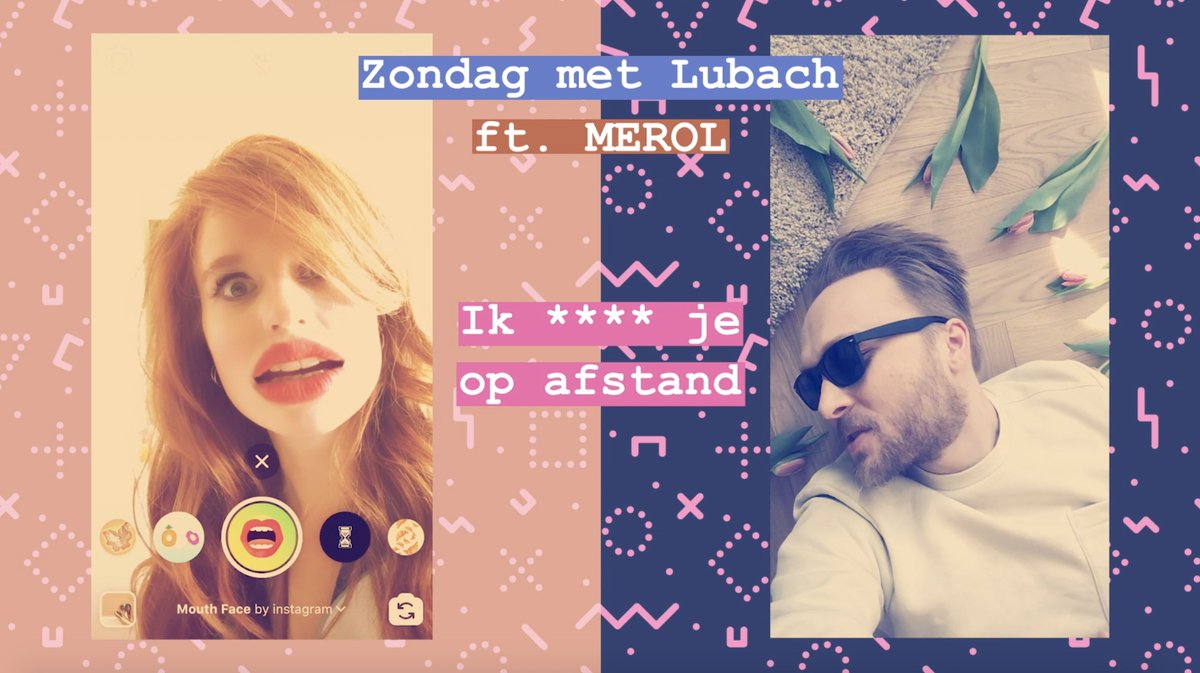 deavondshowvpro's tweet photo. #ZondagMetLubach ft. #MEROL - Ik **** je op afstand. https://t.co/UDjeDH98zK. https://t.co/LLalLf1bhC