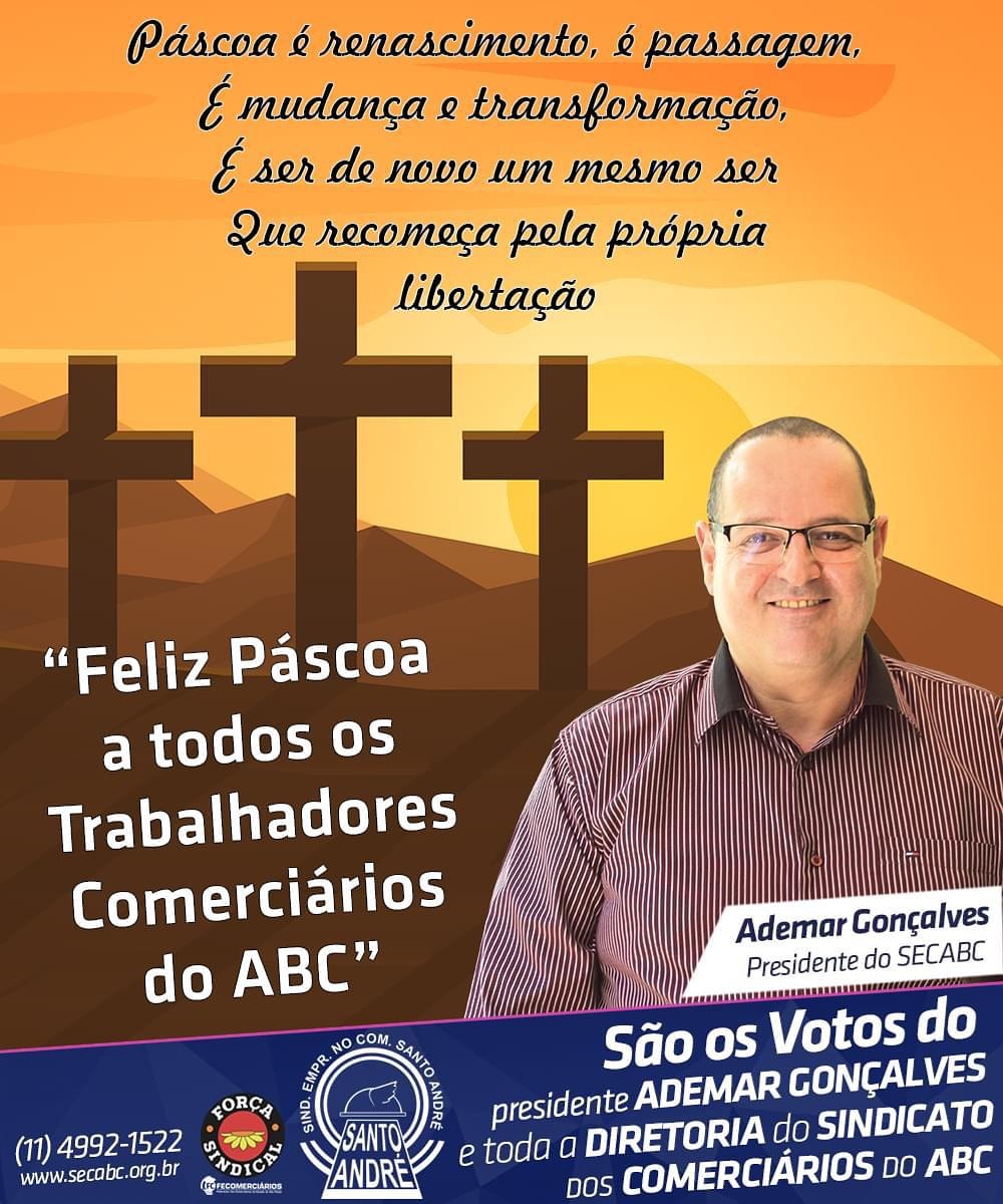 secabc's tweet image. Feliz Páscoa!
