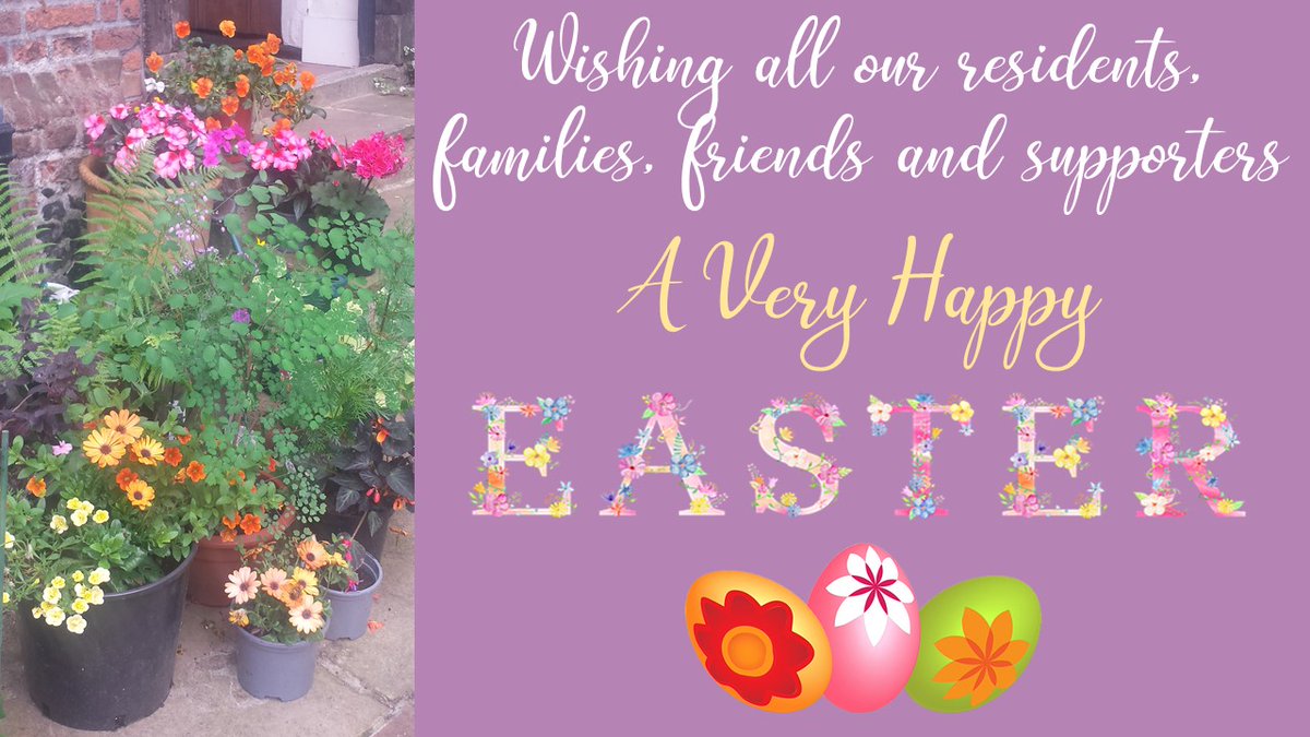 abbots400th's tweet photo. We hope that everyone is keeping safe and well throughout the #CoronavirusLockdown.  Thank you to our staff, Governors and supporters for doing an excellent job in looking after our residents. Wishing our friends and followers good health and hope you are having a lovely Easter. https://t.co/7y2eGk6v2j
