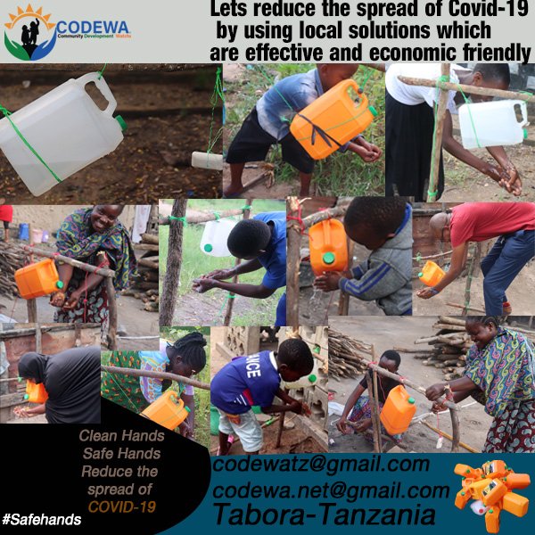 SMwamsema's tweet photo. @UNICEF @unicefchief Thats a ugent need to save lives of the children!!  At #codewa we are trying to help children by teaching them on how to set up easy and affordable hand washing stations at every home in our community.  We have already reached more that 100 homes. https://t.co/hNqlxlAwMX