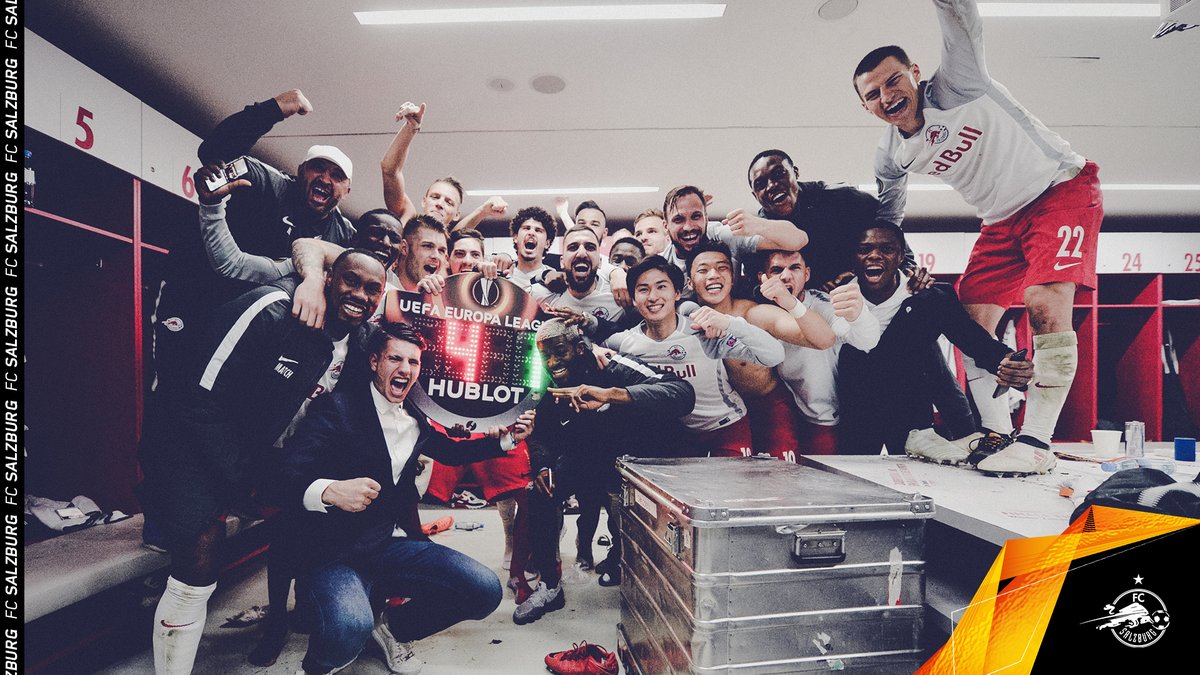 RedBullSalzburg's tweet photo. 'Unsere Nacht für die Geschichtsbücher' 

📰 Spielbericht: https://t.co/Uw2jJAk2aA
_________
#SALLAZ 4-1 #onthisday
📺 Re-Live auf https://t.co/QO9uyb433L https://t.co/nIxNu7K6xT
