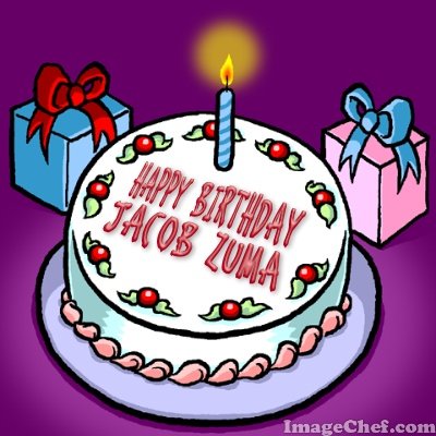 Happy birthday Mr fomer President Jacob Zuma 
