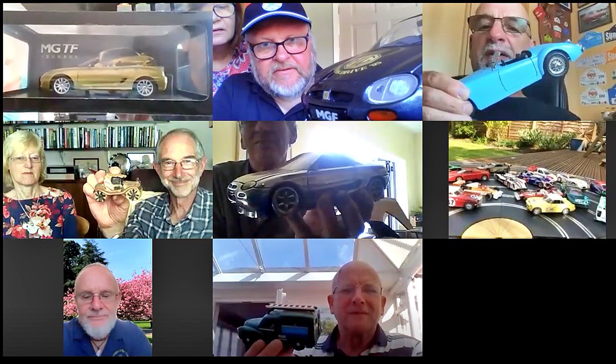 MGFRegister's tweet photo. Several of our MGF regions are holding virtual meetings and car show online at the moment. It's a great way for the local club members to stay in touch. 
@MGCarClub https://t.co/YFTYGE7AIs