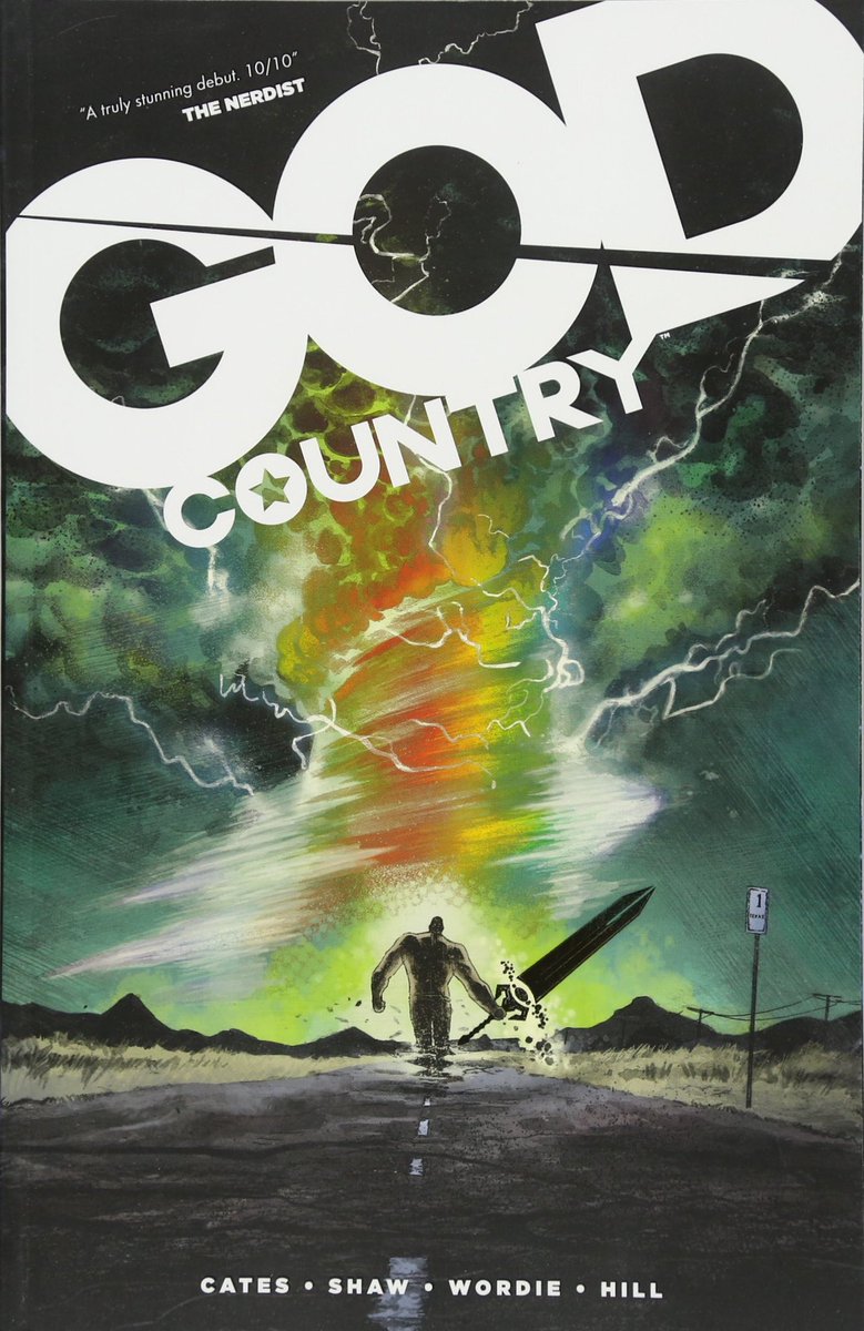  #BoostYourLCS with these awesome creator owned books from my pals!GOD COUNTRY - love, gods and fighting both.MIDNIGHT VISTA - an inventive takes# on alien abduction.SKYWARD - pure comic joy in a world w/o gravity. JUPITER JET - bringing fun back to super heroes.