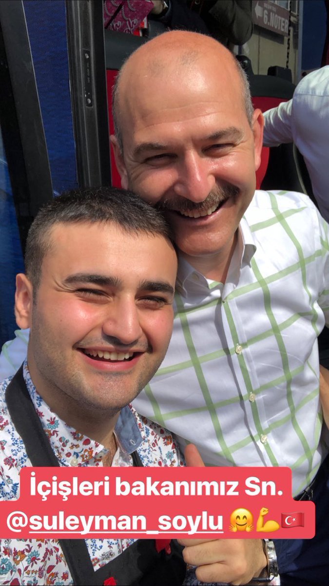Sn Bakanımız Süleyman Soylu biz sizi çok seviyoruz 🤗🤗 #istifanikabuletmiyoruzSOYLU