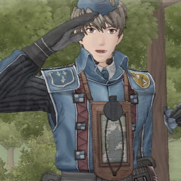 onehimboaday's tweet photo. Today's himbo of the day is Welkin Gunther from Valkyria Chronicles! 🧸 https://t.co/bAYa7mFMIJ